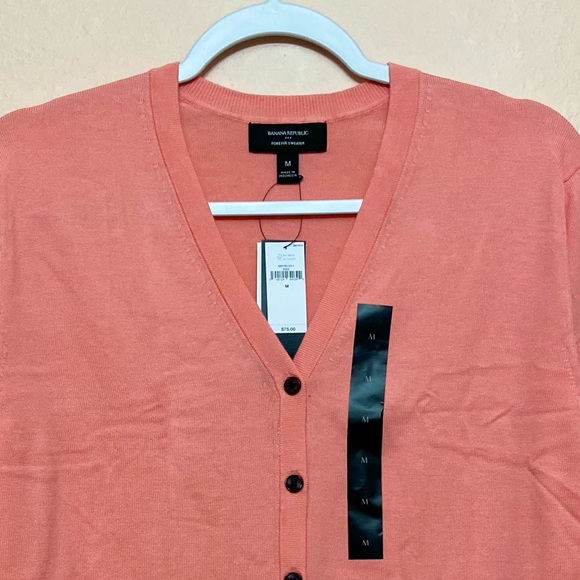 Banana Republic Factory Forever V-Neck Cardigan - Picture 3 of 4